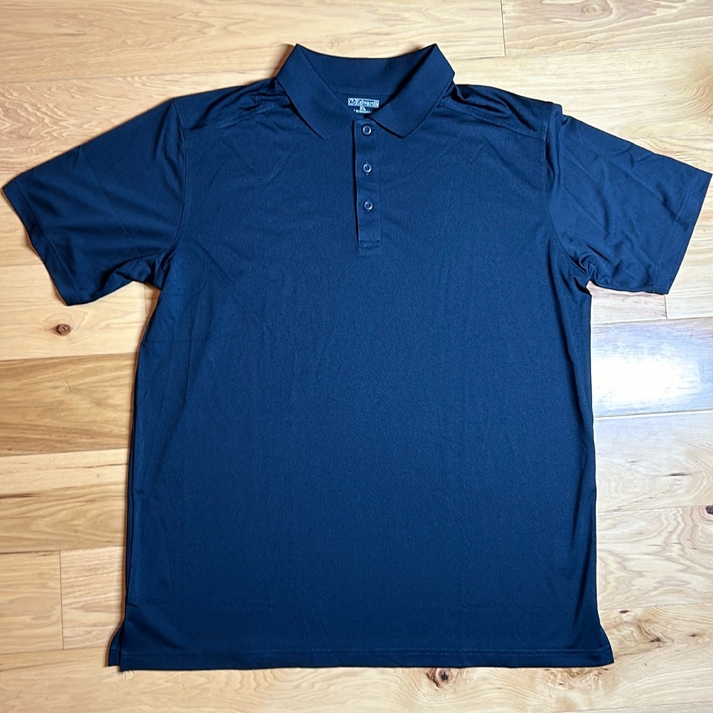 NWOT Edwards Deep Dark Blue Polo Shirt | Size XL